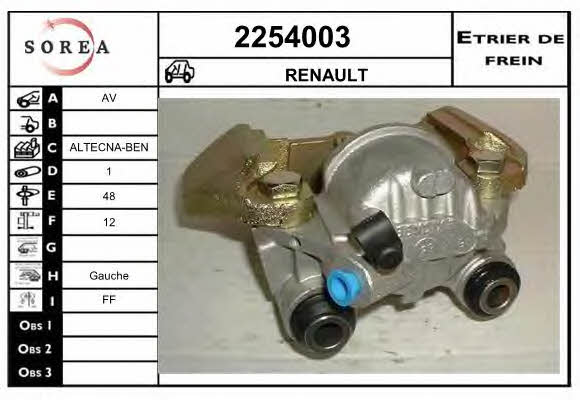 EAI 2254003 Brake caliper 2254003: Buy near me in Poland at 2407.PL - Good price!