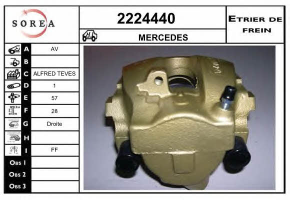 EAI 2224440 Zacisk hamulcowy 2224440: Dobra cena w Polsce na 2407.PL - Kup Teraz!