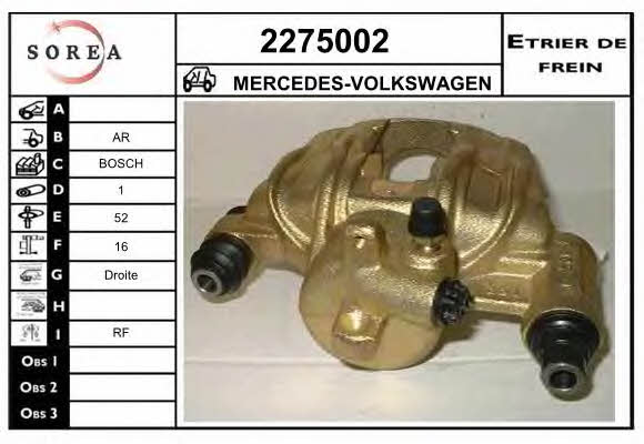 EAI 2275002 Brake caliper 2275002: Buy near me in Poland at 2407.PL - Good price!