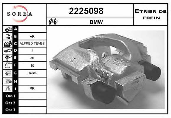EAI 2225098 Суппорт тормозной 2225098: Купить в Польше - Отличная цена на 2407.PL!