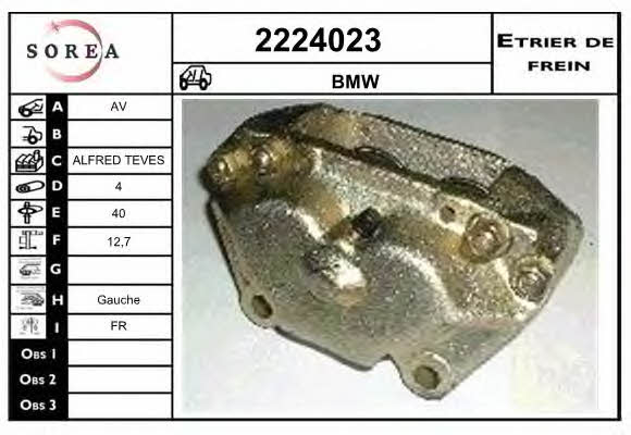 EAI 2224023 Brake caliper front left 2224023: Buy near me in Poland at 2407.PL - Good price!