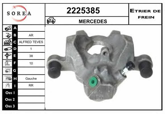 EAI 2225385 Brake caliper 2225385: Buy near me at 2407.PL in Poland at an Affordable price!