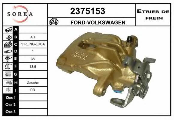 EAI 2375153 Brake caliper rear left 2375153: Buy near me in Poland at 2407.PL - Good price!