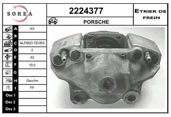 EAI 2224377 Brake caliper 2224377: Buy near me at 2407.PL in Poland at an Affordable price!