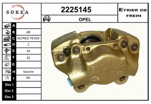 EAI 2225145 Brake caliper 2225145: Buy near me in Poland at 2407.PL - Good price!