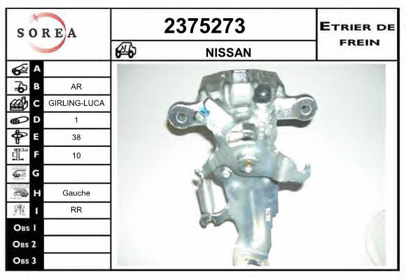 EAI 2375273 Bremssattel hinten links 2375273: Kaufen Sie zu einem guten Preis in Polen bei 2407.PL!