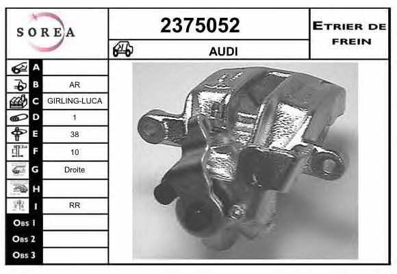 EAI 2375052 Brake caliper rear right 2375052: Buy near me in Poland at 2407.PL - Good price!