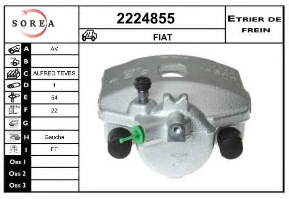 EAI 2224855 Суппорт тормозной 2224855: Отличная цена - Купить в Польше на 2407.PL!