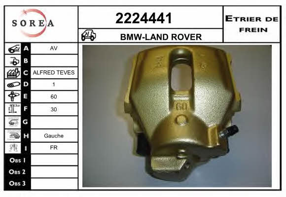 EAI 2224441 Brake caliper 2224441: Buy near me in Poland at 2407.PL - Good price!