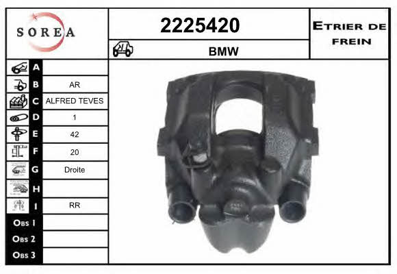 EAI 2225420 Суппорт тормозной 2225420: Отличная цена - Купить в Польше на 2407.PL!