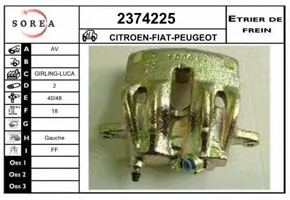 EAI 2374225 Brake caliper 2374225: Buy near me in Poland at 2407.PL - Good price!