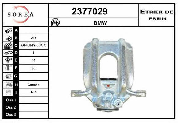 EAI 2377029 Brake caliper 2377029: Buy near me in Poland at 2407.PL - Good price!