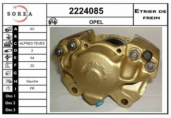 EAI 2224085 Brake caliper 2224085: Buy near me at 2407.PL in Poland at an Affordable price!