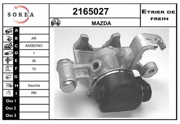 EAI 2165027 Суппорт тормозной 2165027: Отличная цена - Купить в Польше на 2407.PL!