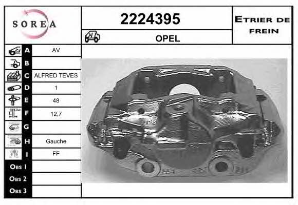 EAI 2224395 Bremssattel 2224395: Kaufen Sie zu einem guten Preis in Polen bei 2407.PL!