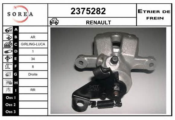EAI 2375282 Brake caliper 2375282: Buy near me in Poland at 2407.PL - Good price!