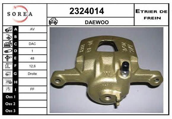 EAI 2324014 Brake caliper 2324014: Buy near me in Poland at 2407.PL - Good price!