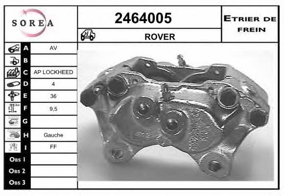 EAI 2464005 Brake caliper 2464005: Buy near me in Poland at 2407.PL - Good price!
