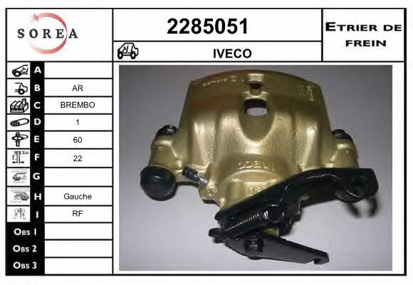EAI 2285051 Brake caliper 2285051: Buy near me in Poland at 2407.PL - Good price!