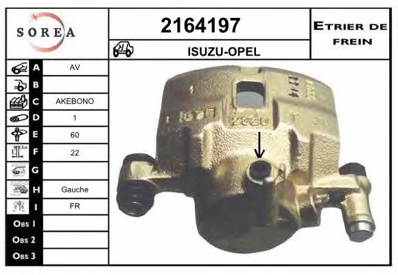 EAI 2164197 Суппорт тормозной 2164197: Отличная цена - Купить в Польше на 2407.PL!
