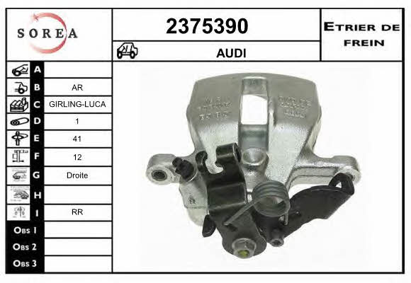 EAI 2375390 Brake caliper 2375390: Buy near me in Poland at 2407.PL - Good price!