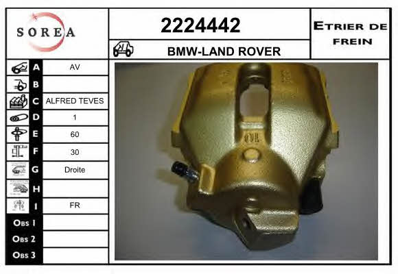 EAI 2224442 Zacisk hamulcowy 2224442: Dobra cena w Polsce na 2407.PL - Kup Teraz!