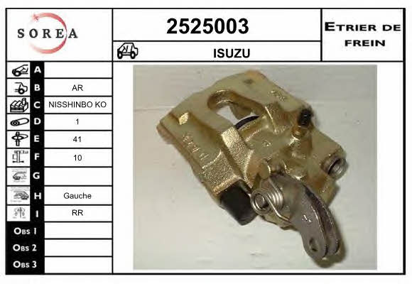 EAI 2525003 Brake caliper 2525003: Buy near me in Poland at 2407.PL - Good price!