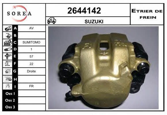 EAI 2644142 Bremssattel 2644142: Kaufen Sie zu einem guten Preis in Polen bei 2407.PL!