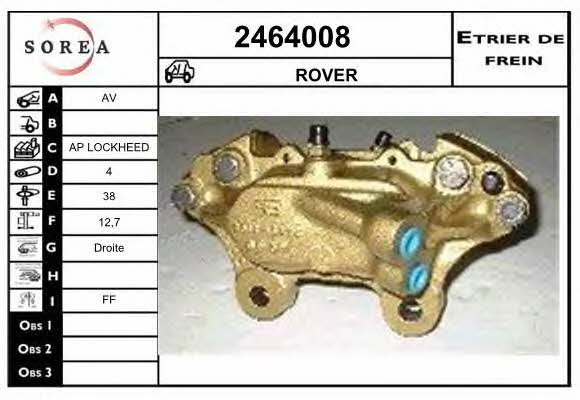 EAI 2464008 Brake caliper 2464008: Buy near me in Poland at 2407.PL - Good price!