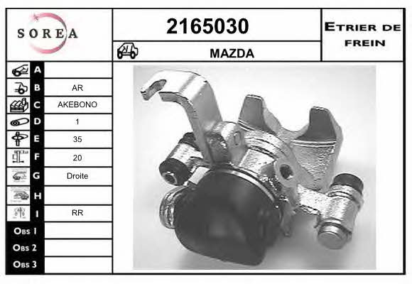EAI 2165030 Brake caliper 2165030: Buy near me at 2407.PL in Poland at an Affordable price!