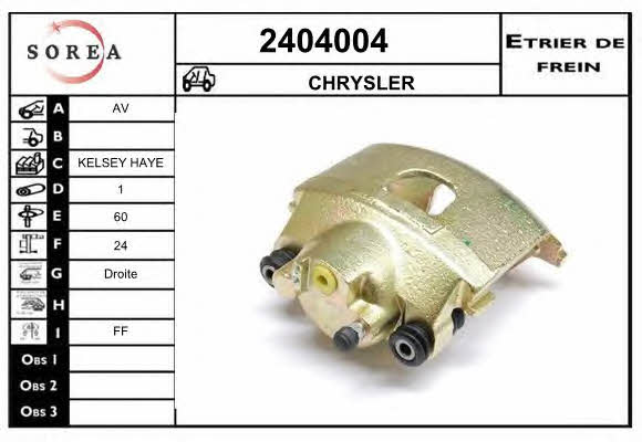 EAI 2404004 Brake caliper 2404004: Buy near me at 2407.PL in Poland at an Affordable price!