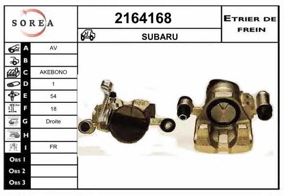 EAI 2164168 Brake caliper 2164168: Buy near me in Poland at 2407.PL - Good price!