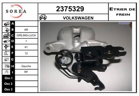 EAI 2375329 Brake caliper 2375329: Buy near me in Poland at 2407.PL - Good price!