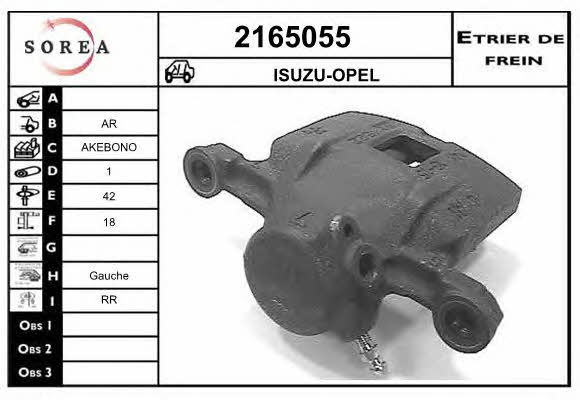 EAI 2165055 Bremssattel 2165055: Kaufen Sie zu einem guten Preis in Polen bei 2407.PL!