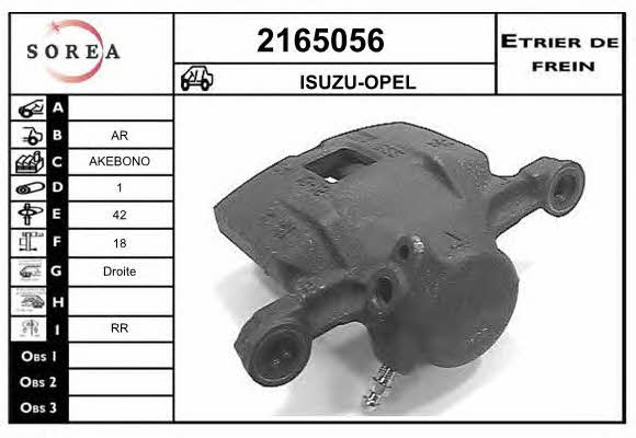 EAI 2165056 Суппорт тормозной 2165056: Отличная цена - Купить в Польше на 2407.PL!