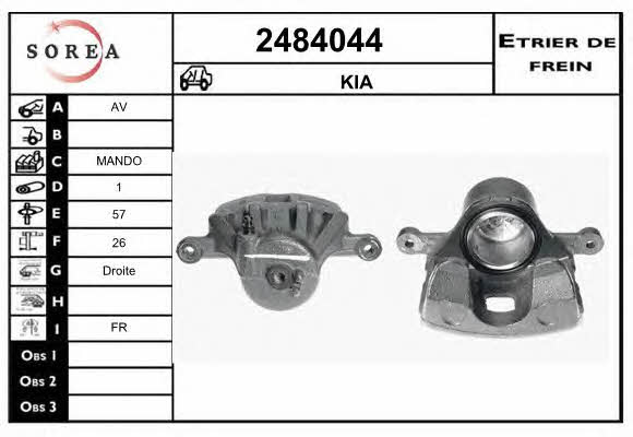 EAI 2484044 Brake caliper 2484044: Buy near me in Poland at 2407.PL - Good price!