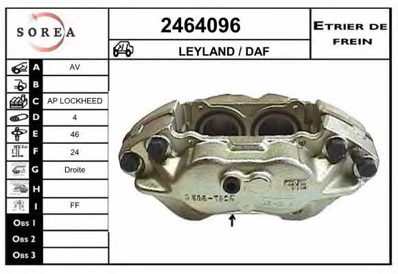EAI 2464096 Brake caliper 2464096: Buy near me in Poland at 2407.PL - Good price!