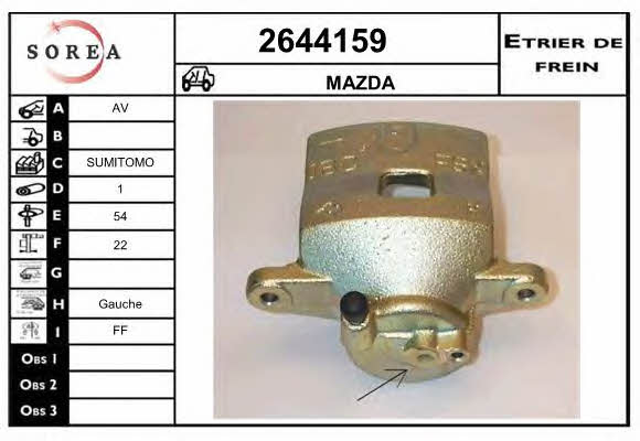 EAI 2644159 Супорт гальмівний 2644159: Приваблива ціна - Купити у Польщі на 2407.PL!