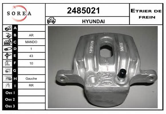 EAI 2485021 Brake caliper 2485021: Buy near me in Poland at 2407.PL - Good price!