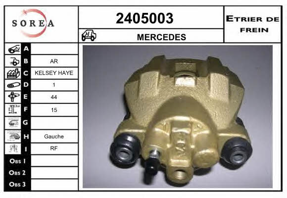 EAI 2405003 Brake caliper rear left 2405003: Buy near me at 2407.PL in Poland at an Affordable price!