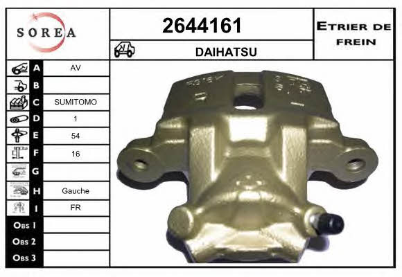 EAI 2644161 Brake caliper 2644161: Buy near me in Poland at 2407.PL - Good price!