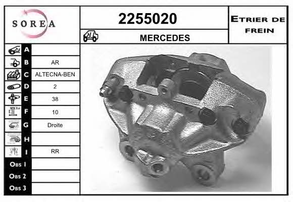 EAI 2255020 Bremssattel 2255020: Kaufen Sie zu einem guten Preis in Polen bei 2407.PL!