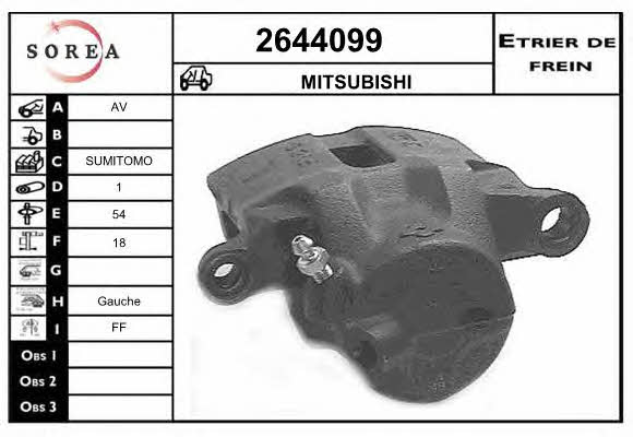 EAI 2644099 Bremssattel 2644099: Kaufen Sie zu einem guten Preis in Polen bei 2407.PL!