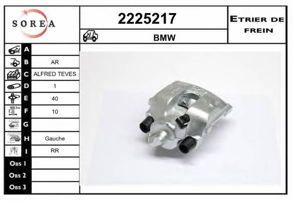 EAI 2225217 Суппорт тормозной 2225217: Отличная цена - Купить в Польше на 2407.PL!