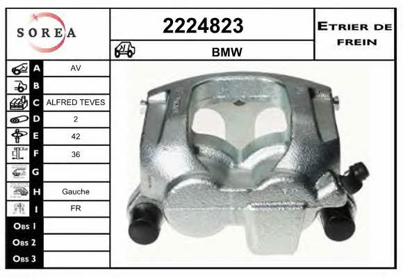 EAI 2224823 Bremssattel vorne links 2224823: Kaufen Sie zu einem guten Preis in Polen bei 2407.PL!
