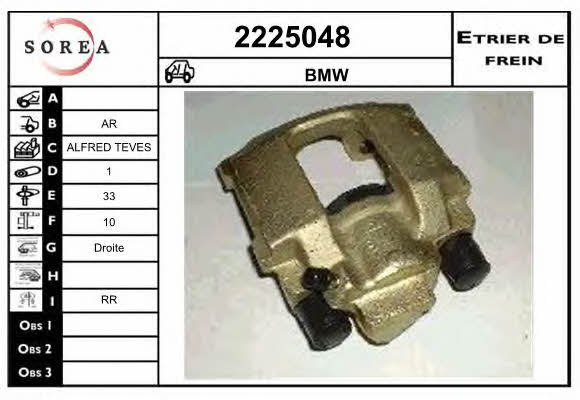 EAI 2225048 Zacisk hamulcowy tylny prawy 2225048: Dobra cena w Polsce na 2407.PL - Kup Teraz!