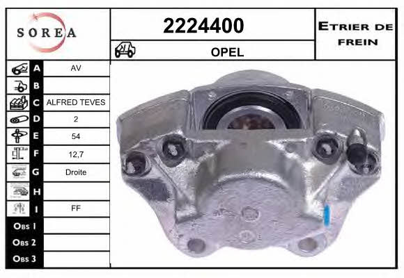 EAI 2224400 Brake caliper 2224400: Buy near me at 2407.PL in Poland at an Affordable price!