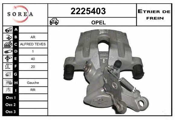 EAI 2225403 Brake caliper 2225403: Buy near me in Poland at 2407.PL - Good price!