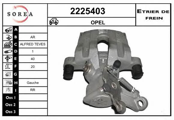 EAI 2225403 Bremssattel 2225403: Kaufen Sie zu einem guten Preis in Polen bei 2407.PL!