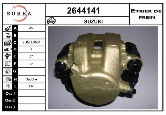 EAI 2644141 Bremssattel 2644141: Kaufen Sie zu einem guten Preis in Polen bei 2407.PL!